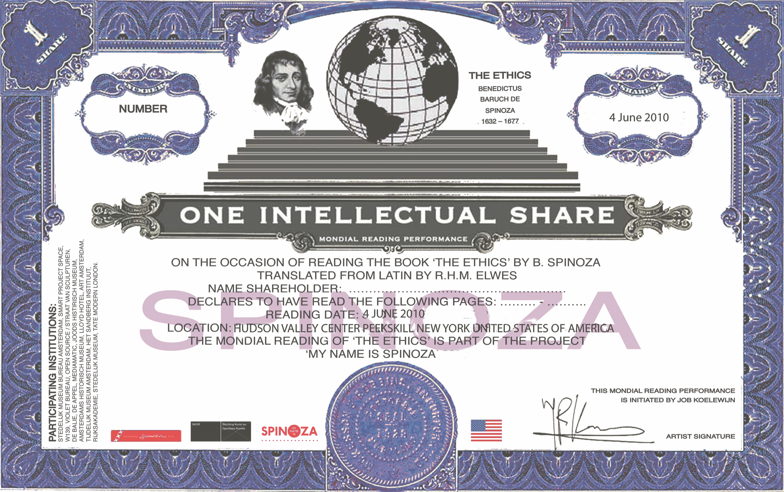 Spinoza Around the World