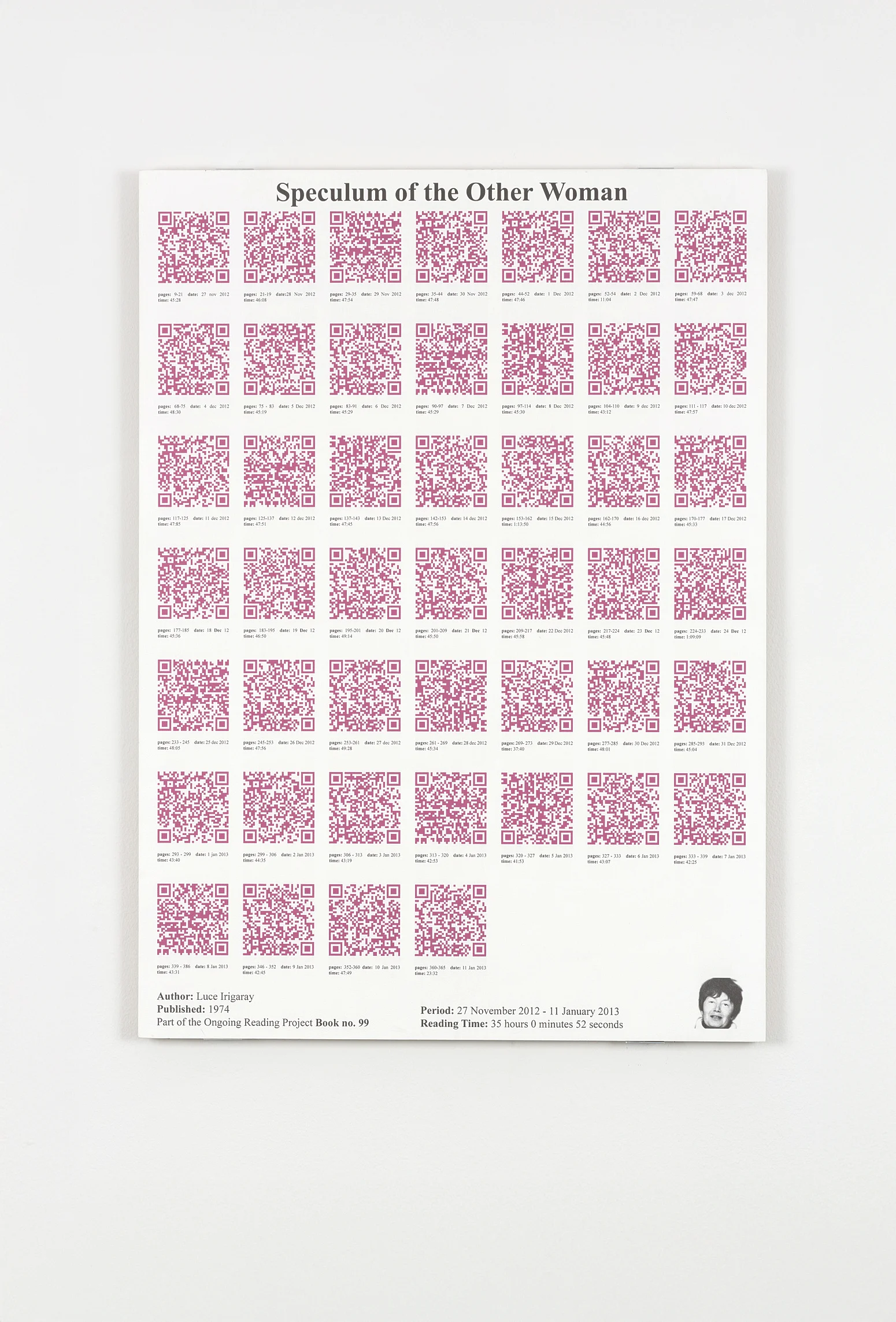 QR Code Panel: Book no. 99